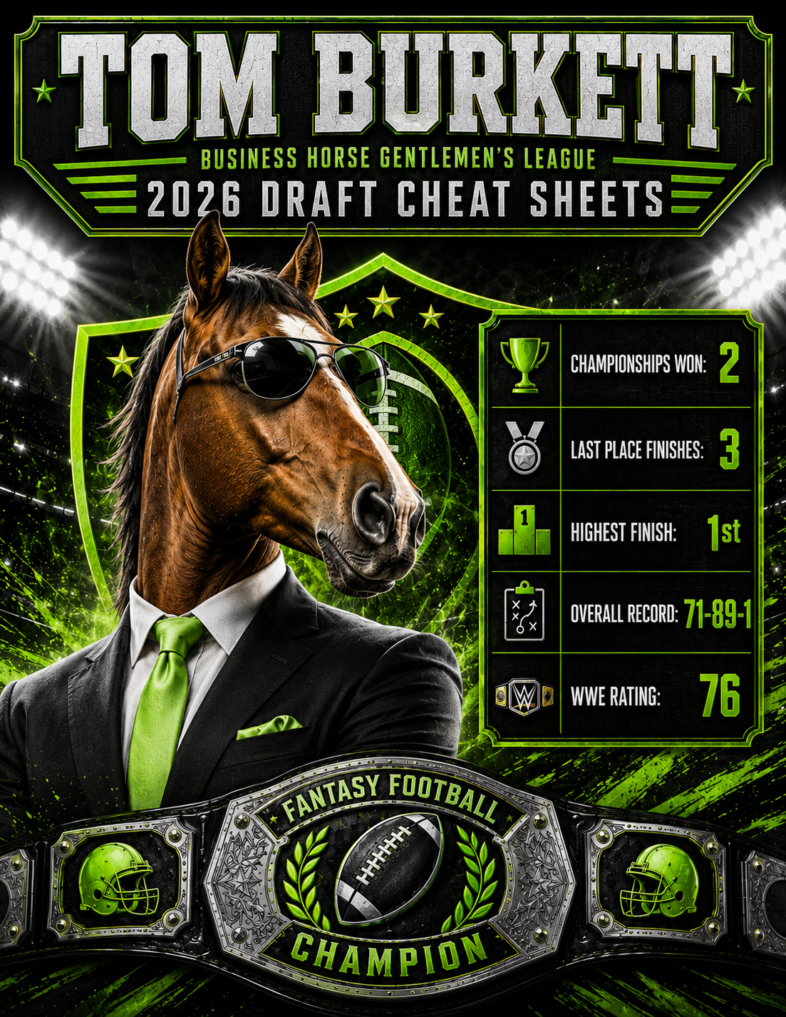 Business Horse league artwork